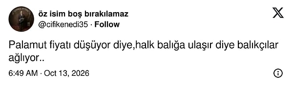 Halkın balığa ulaşabilmesinin dert olarak sunulması eleştirildi