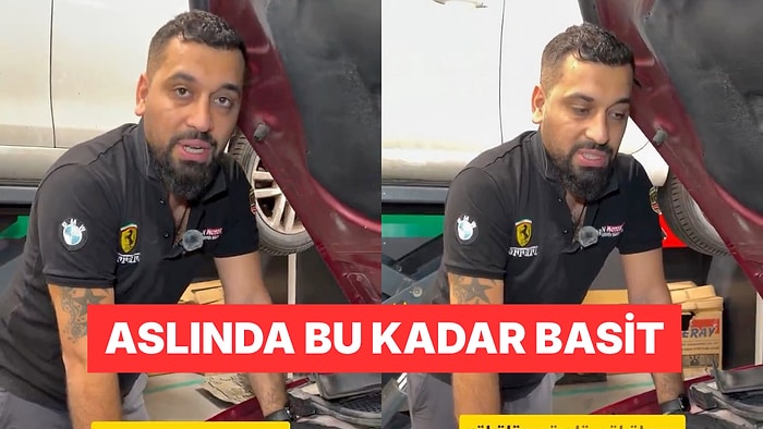 Motoru Sökülecek Denen Aracın Arızasını Bulan Usta Ücretsiz Tamir Yaptı