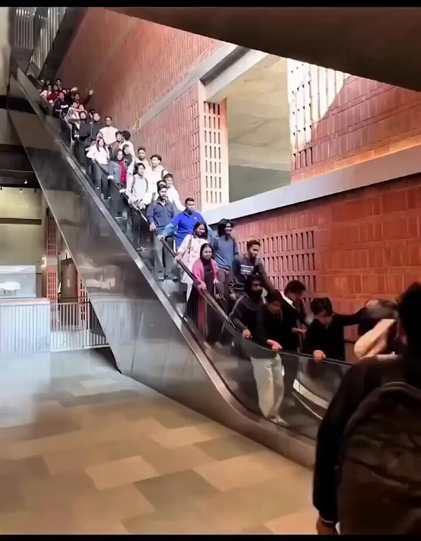 We’re used to escalators coming to an abrupt stop, but how can they speed up?