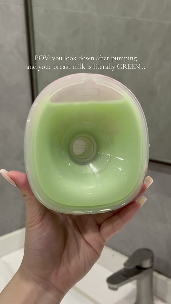 So, why can breast milk turn green?