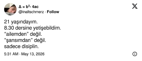 Disiplinli nesil.