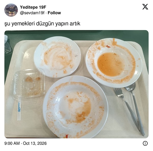 Beğense tabağı da yiyecek.