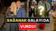 İstanbul'daki Sağanak Rıza Kocaoğlu ve Büşra Pekin'in Galasını da Vurdu: Mekanı Su Bastı!