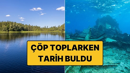 Çöp Toplamak İçin Dalmıştı, Göl Tabanında 1.000 Yıllık Bir Sır Buldu