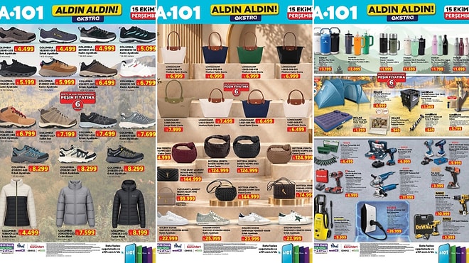 A101'e Camlı Pelet Sobası Geliyor! 15 Ekim 2026 A101 Ekstra Aldın Aldın Kataloğu