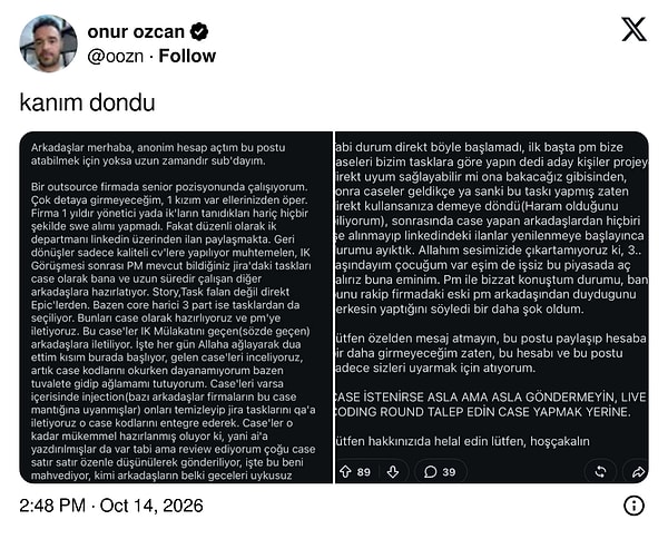 Paylaşım, başka sektörlerden benzer deneyimleri de ortaya çıkardı