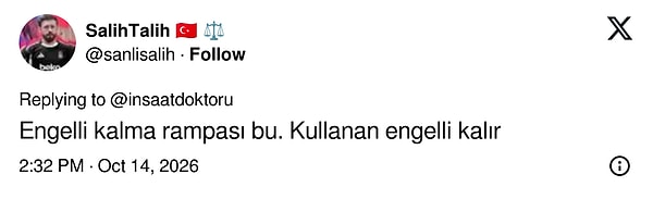 Çıkan engelli kalır