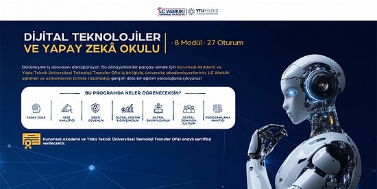 LC Waikiki, Dijital Teknolojiler ve Yapay Zeka Okulu ile Çalışanların Yetkinliklerini Geliştiriyor