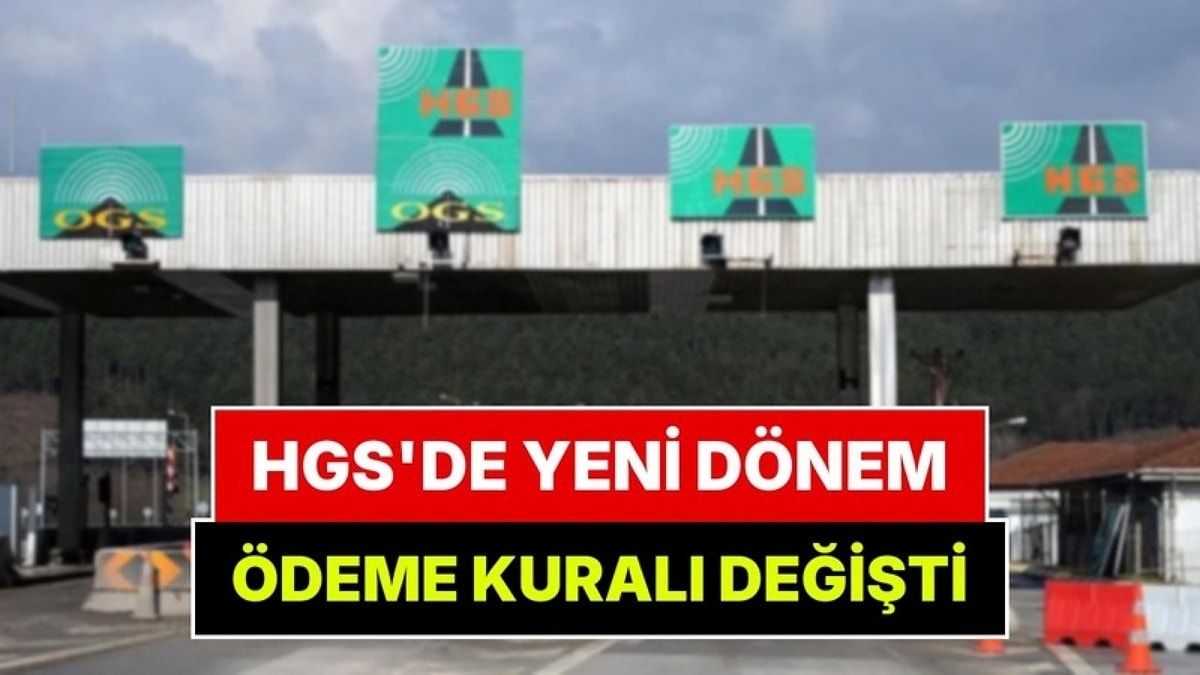 Milyonlarca Sürücüyü İlgilendiriyor: HGS'de Yeni Dönem Başladı