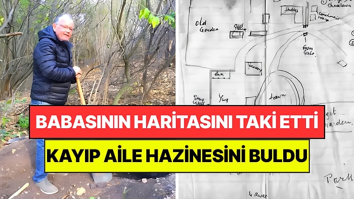 Babasının Çizdiği Haritayı Takip Etti: Ailesinin Sovyetlerden Kaçarken Sakladığı Hazineyi Buldu