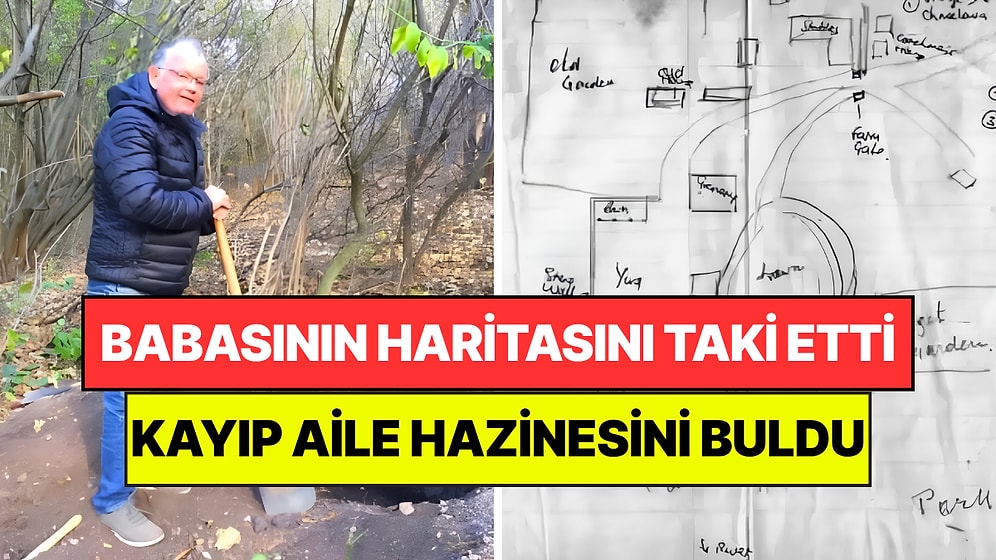 Babasının Çizdiği Haritayı Takip Etti: Ailesinin Sovyetlerden Kaçarken Sakladığı Hazineyi Buldu