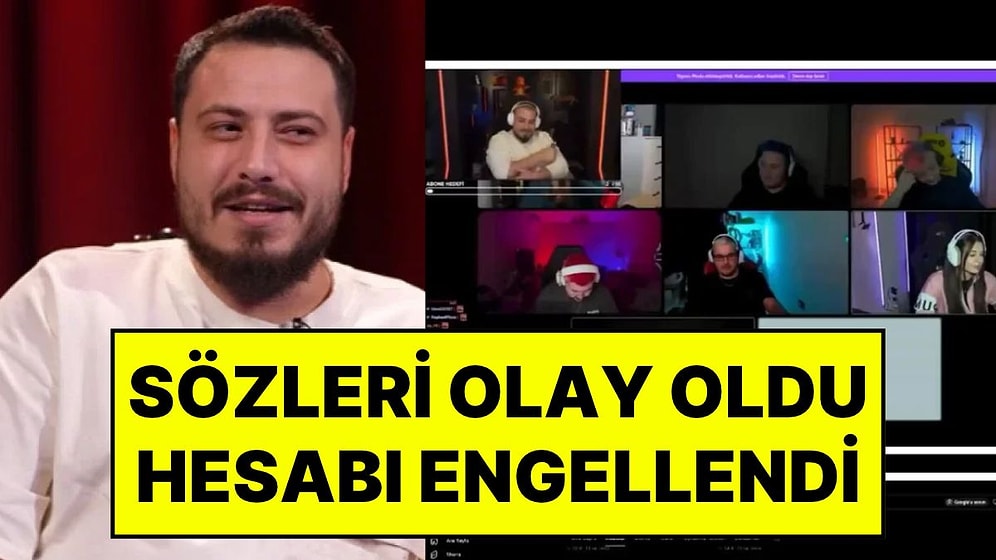 Yayında Kedi Hakkındaki Müstehcen Sözleri Tepki Çeken Ataberk Doğan'ın Kick Hesabına Erişim Engeli Getirildi