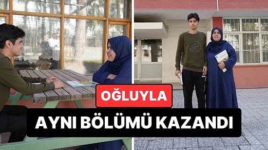 Üniversite Sınavına 4. Kez Girdi: İlkokul Mezunu Anne Oğluyla Aynı Bölümü Kazandı