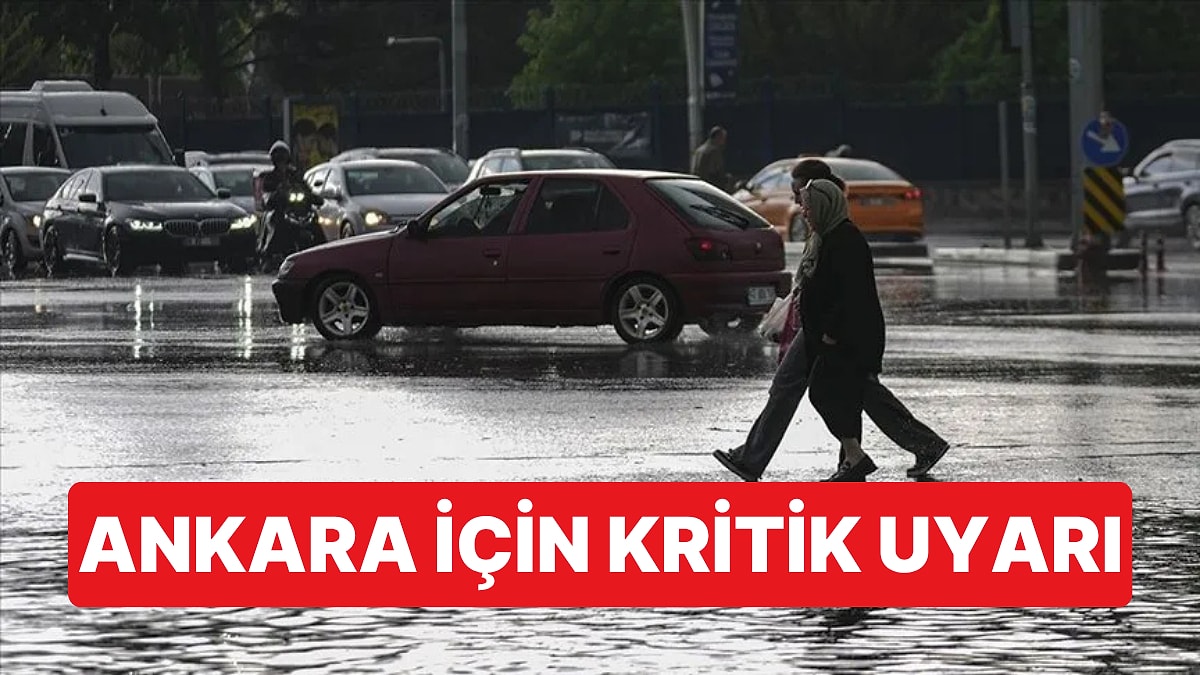 Mansur Yavaş Ankara'yı Uyardı: Bu Akşamdan İtibaren Kuvvetli Sağanak, Yarın Fırtına Bekleniyor