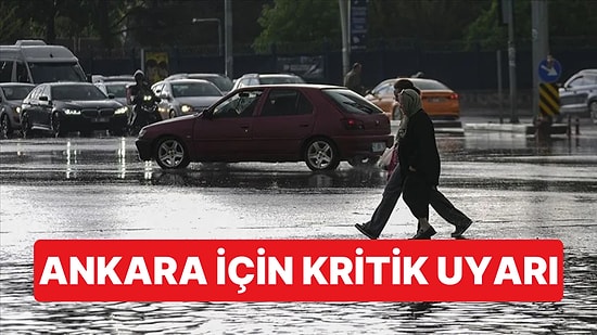 Mansur Yavaş Ankara'yı Uyardı: Bu Akşamdan İtibaren Kuvvetli Sağanak, Yarın Fırtına Bekleniyor