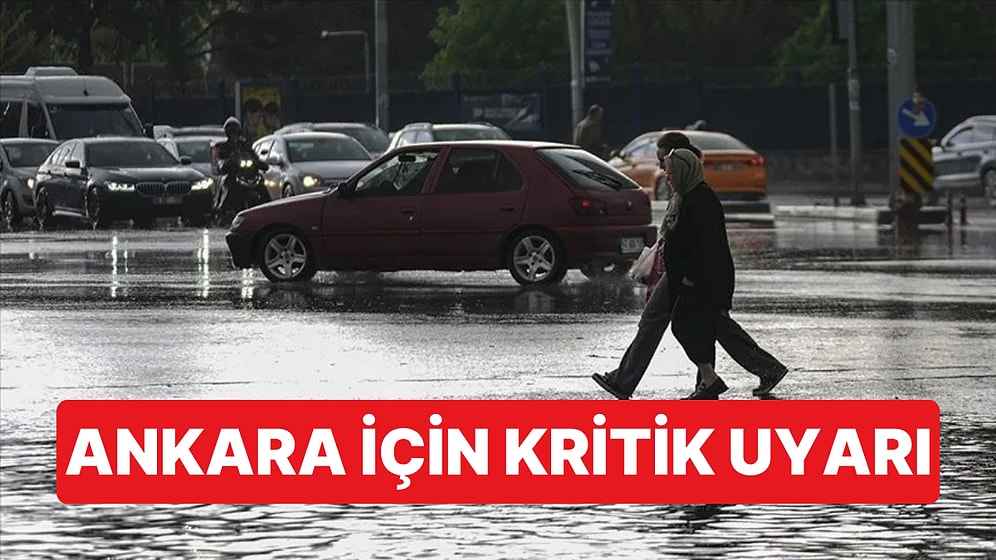 Mansur Yavaş Ankara'yı Uyardı: Bu Akşamdan İtibaren Kuvvetli Sağanak, Yarın Fırtına Bekleniyor