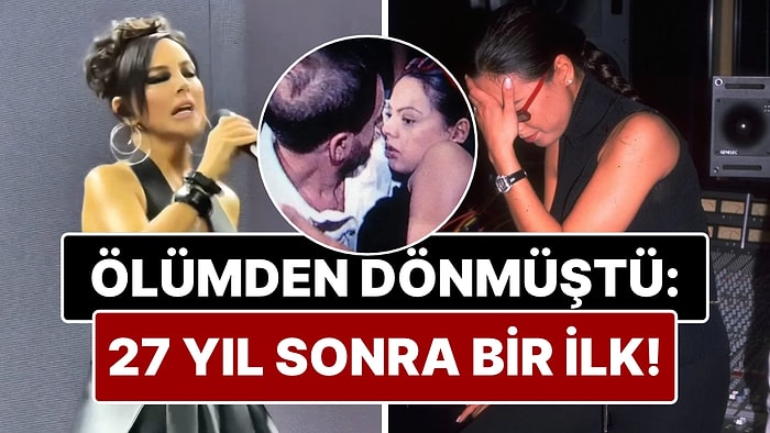 Kameralar Önünde Ölümden Dönmüştü: Ebru Gündeş 27 Yıl Sonra O Şarkıyla Sahneye Çıktı!