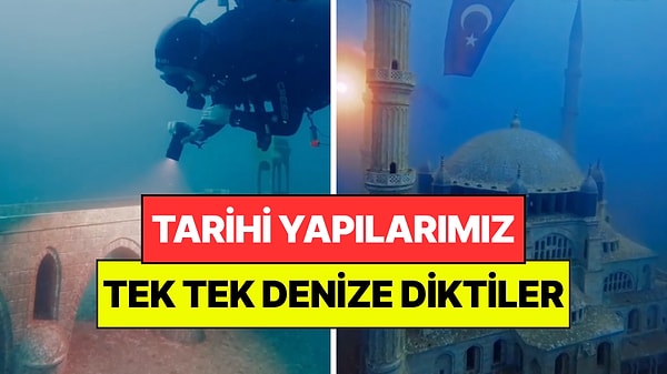Tarihi Yapıları Tek Tek Denize Diktiler: Beklenmeyen Yaşandı
