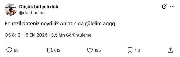 Her şey bu masum soruyla başladı. 👇