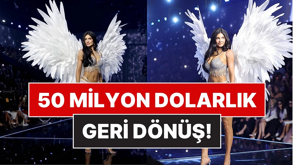 8 Yıldır Podyuma Çıkmamıştı: 50 Milyon Dolarlık Fantasy Bra Kylie Jenner'la Victoria's Secret'a Geri Döndü!