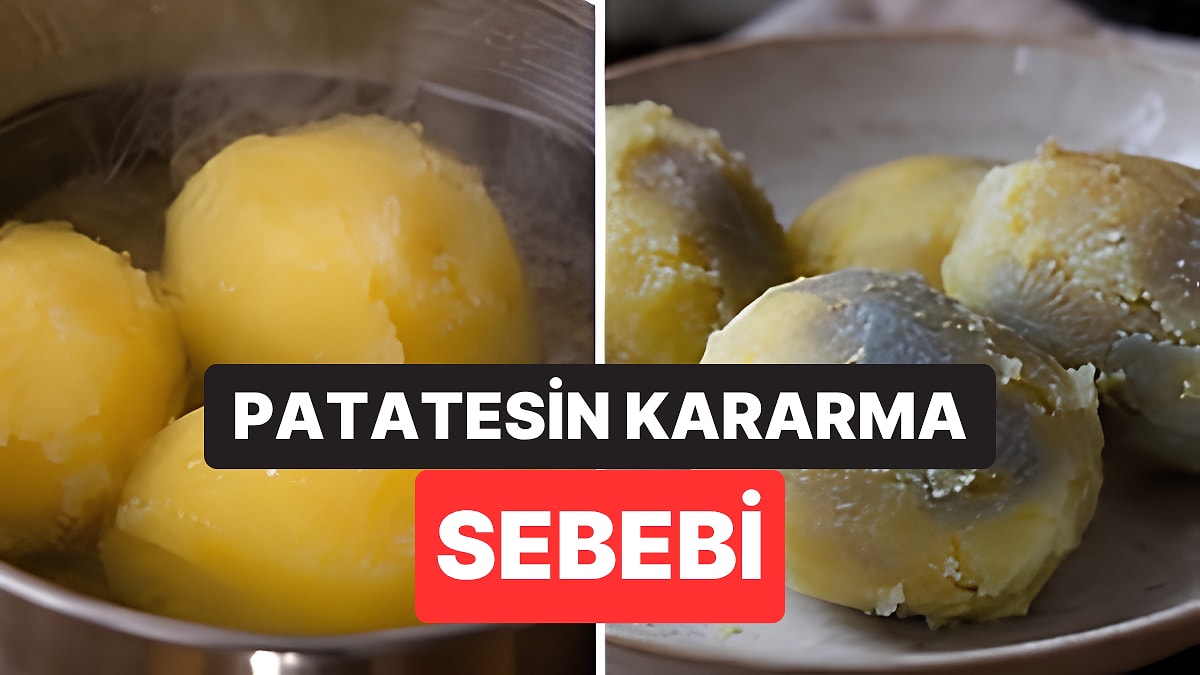 Haşlanmış Patates Soğurken Griye, Hatta Maviye Dönüyorsa Sebebi Tencere Değil