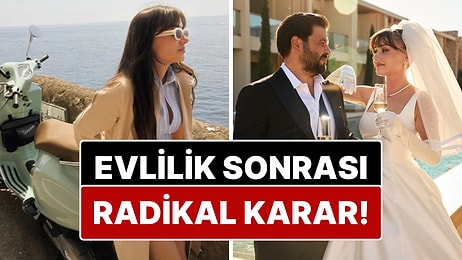 Evlilik Sonrası Radikal Karar: Ünlü Oyuncu İstanbul'u Bırakıp Urla'ya Yerleşti!