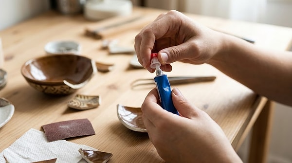 Using too much glue makes the mark bigger.