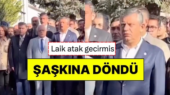İstiklal Marşı Okunurken Çığlık Attı, Özgür Özel Neye Uğradığını Şaşırdı