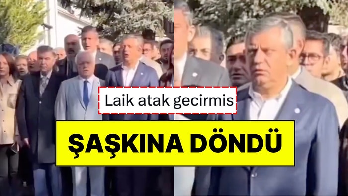 İstiklal Marşı Okunurken Çığlık Attı, Özgür Özel Neye Uğradığını Şaşırdı
