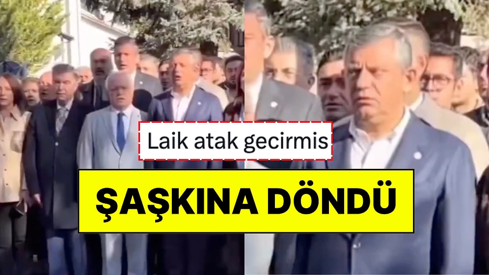 İstiklal Marşı Okunurken Çığlık Attı, Özgür Özel Neye Uğradığını Şaşırdı