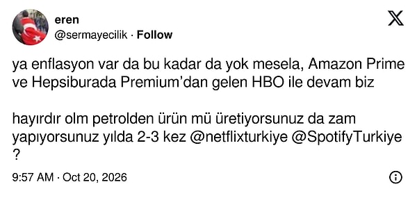 Peş peşe gelen zamlar da aboneleri bezdirdi.