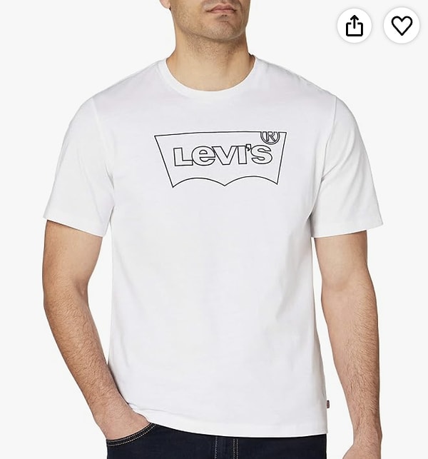 Levi's Housemark Graphic Tee erkek tişört son 365 günün en düşüğü net 361,37 TL!