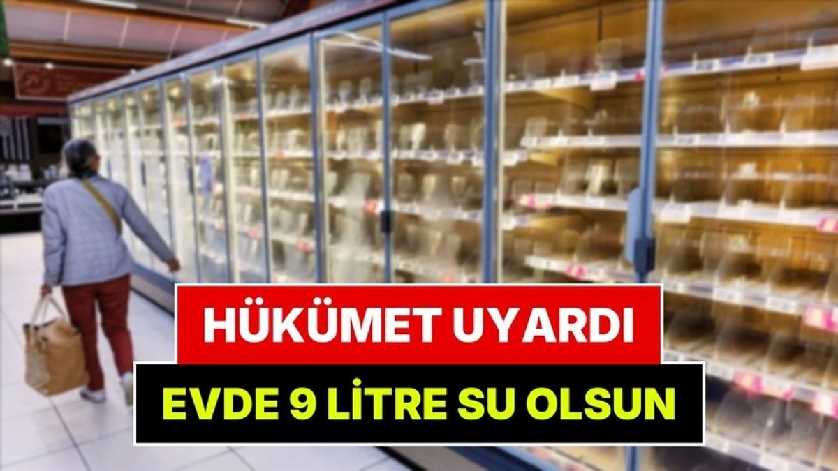 İngiltere'de Halka Olağanüstü Çağrı: "3 Günlük Gıda ve Su Stoklayın"