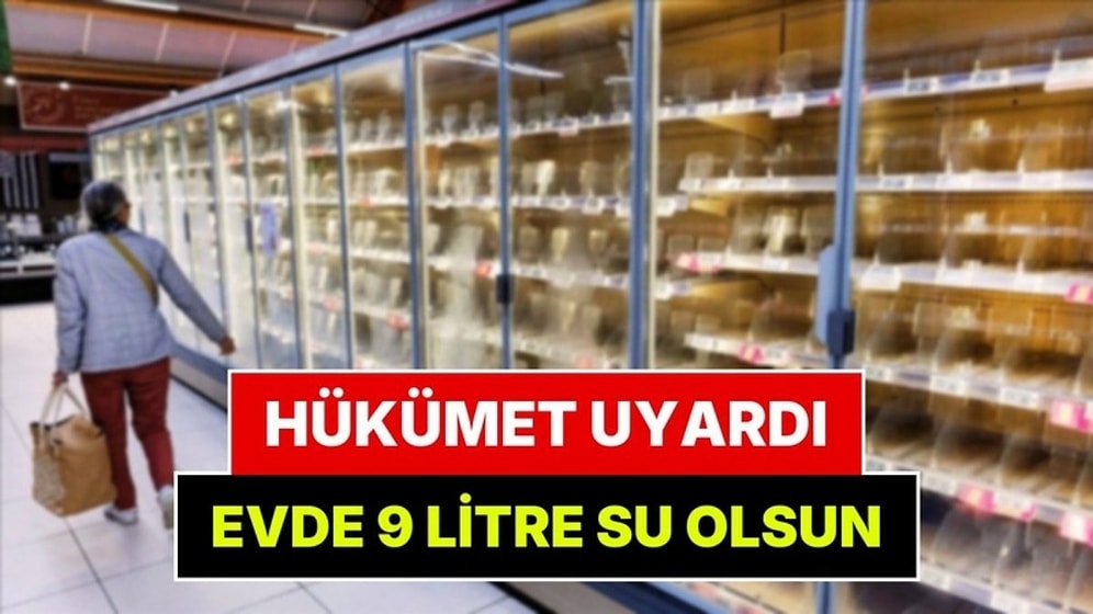 İngiltere'de Halka Olağanüstü Çağrı: "3 Günlük Gıda ve Su Stoklayın"