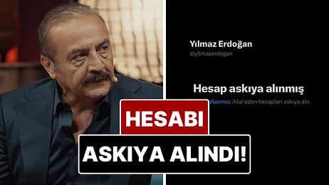 Yılmaz Erdoğan'ın X Hesabı Askıya Alındı!