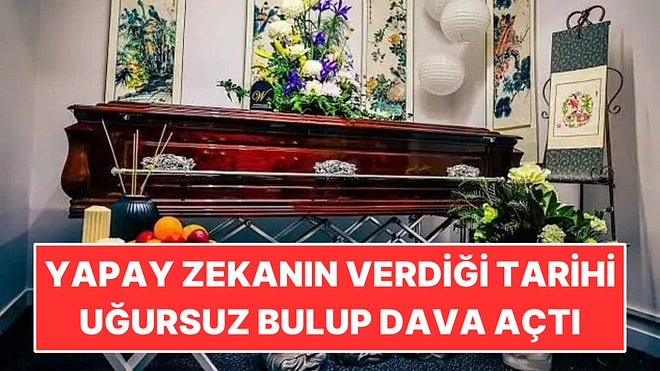 Yapay Zekanın Verdiği Tarihi Uğursuz Bulup Dava Açtı