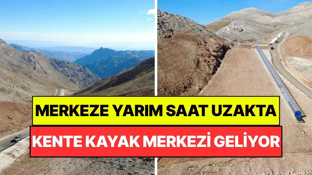 Bölgenin En Yüksek Dağına Kayak Merkezi Kuruyorlar: Merkeze Yarım Saat Uzakta