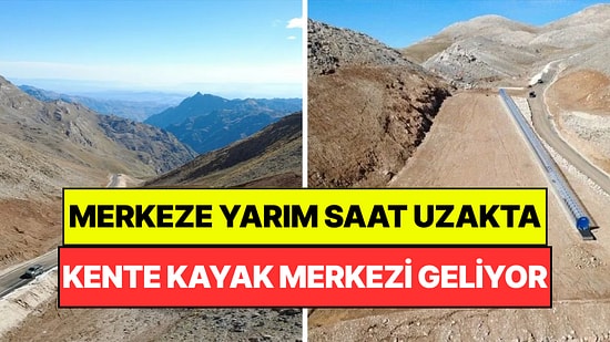 Bölgenin En Yüksek Dağına Kayak Merkezi Kuruyorlar: Merkeze Yarım Saat Uzakta
