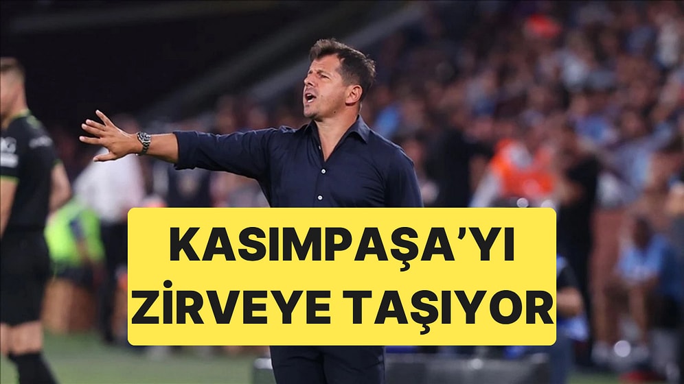 Takım Değeri Olarak Alt Sıralarda Yer Alan Kasımpaşa, Emre Belözoğlu'yla Puan Tablosunda Üst Sıralara Çıktı