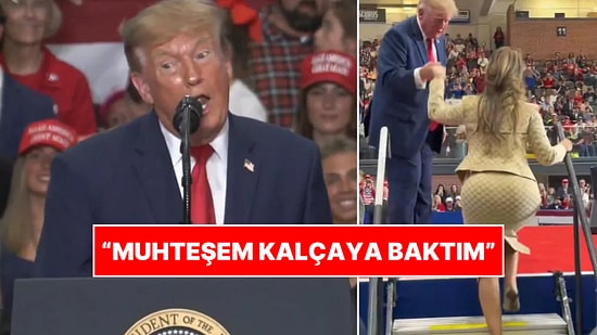 Trump'tan Rapçi Nicki Minaj'a Olay Sözler: "Muhteşem Kalçaya Baktım"