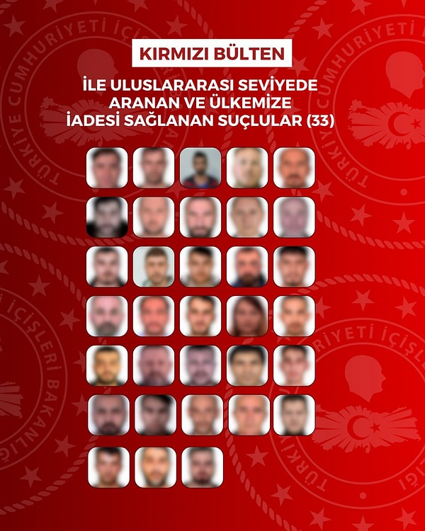 Yakalananların 49'u Gürcistan'da ele geçirildi