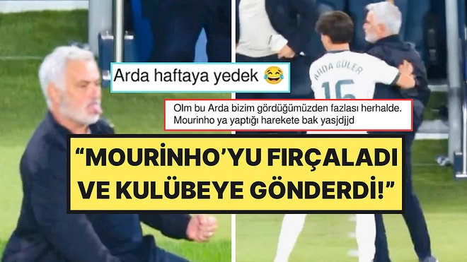 Arda Güler'in Mourinho'ya Beklenmedik Müdahalesi Sosyal Medyada Gündem Oldu