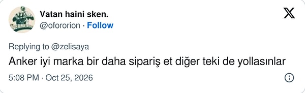 Marka güvenilir.