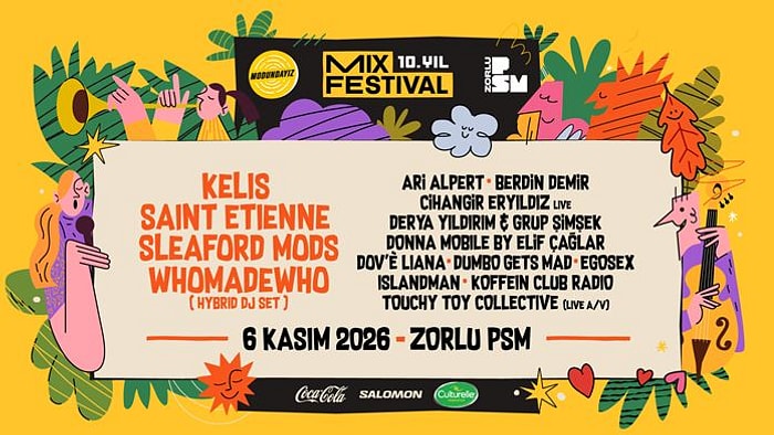 "Çok Sesli Festival" MIX 10 Yaşını Kutluyor: MIX Festival 10. Edisyonuyla Sahnede!