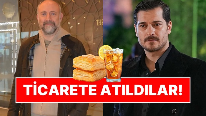 Halit Ergenç Londra'da Börekçi, Çağatay Ulusoy Soğuk Çay Patronu: Setten Uzakta Ticarete Atılan 13 Ünlü İsim!
