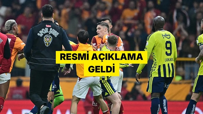 Fenerbahçe'den Olaylı Derbi Sonrası Yaşananlarla İlgili Resmi Açıklama