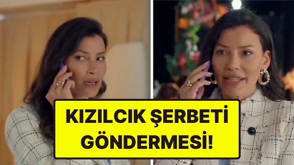 Tuzlu Kahve'de Müjde Uzman'dan Kızılcık Şerbeti Göndermesi