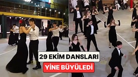 İzmir'deki Saint Joseph Fransız Lisesi Öğrencileri Geleneksel Zeybek ve Vals Gösterisini Yaptı