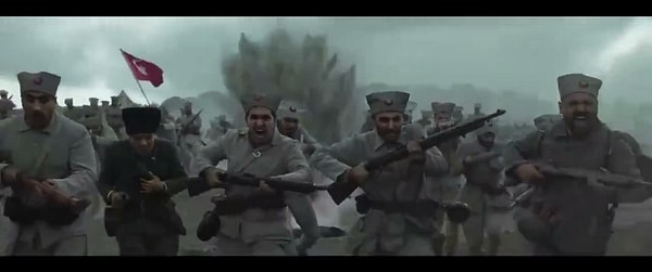 Filmin sisli cephe sahnelerinden köydeki acı habere uzanan hikayesi, tarihin gerçek bir sayfasına dayanıyor.