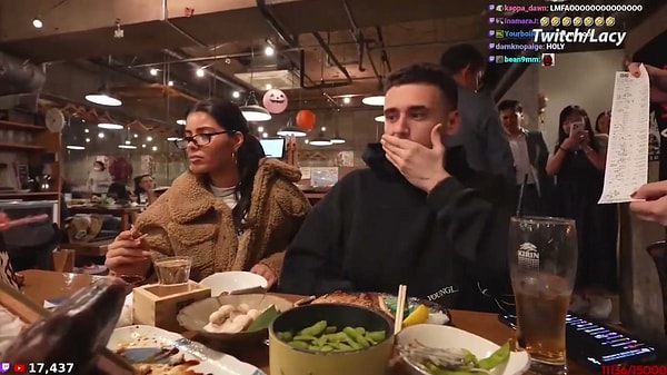 "Zavallı restoran 1,5 milyon yenlik yemeği pişirmek zorunda kaldı. Hepsi çöpe gitmek zorunda kaldı"